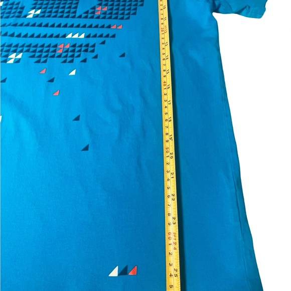 Adidas Originals Three Stripes Triangle Pixel Tee Sz Lg Trefoil Classics VTG 09 - Picture 3 of 12